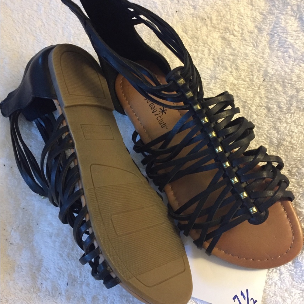 Blk sandal